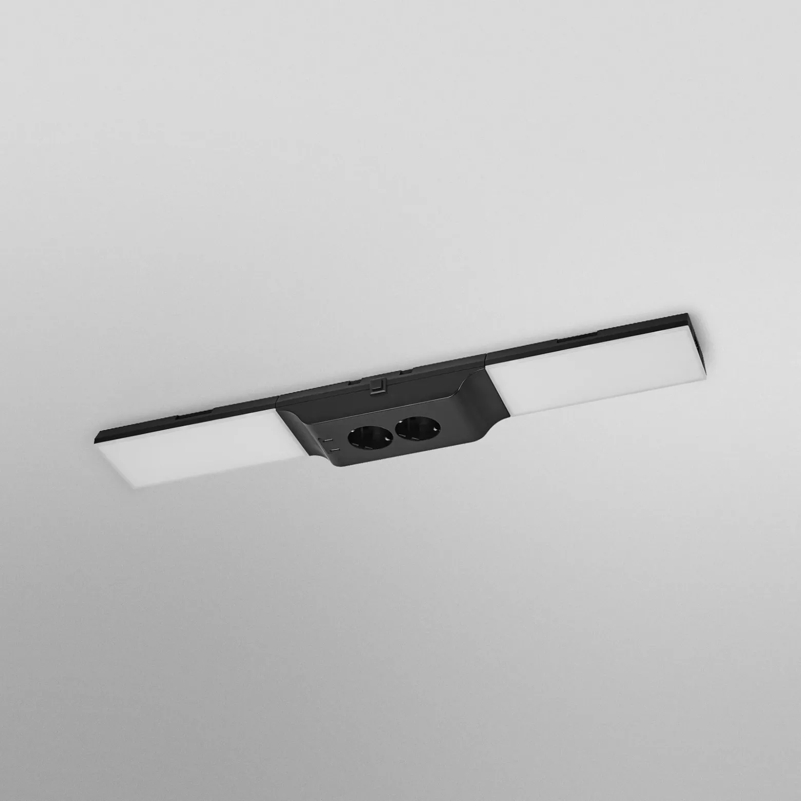 Lámpara LED bajo mueble OSRAM para montaje empotrado, casquillo negro, 3000 K,