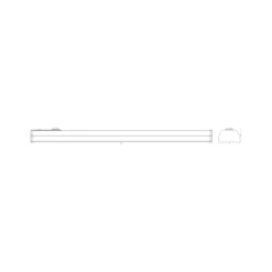 Lámpara LED bajo mueble recargable LINEAR BACKLIGHT de OSRAM, 45 cm, blanca