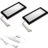 Lámpara LED bajo mueble Sky set 2 ud 4.000K negro