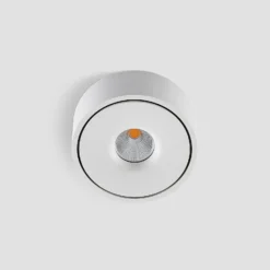 Lámpara LED de techo Arcchio Rotari, blanca, con luz hacia arriba y hacia