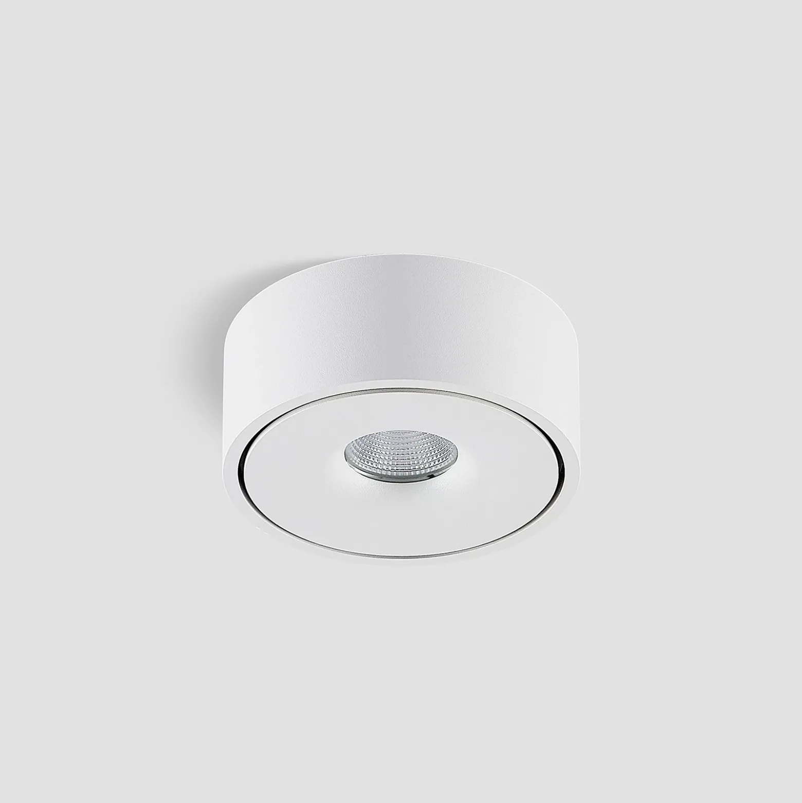 Lámpara LED de techo Arcchio Rotari, blanca, con luz hacia arriba y hacia