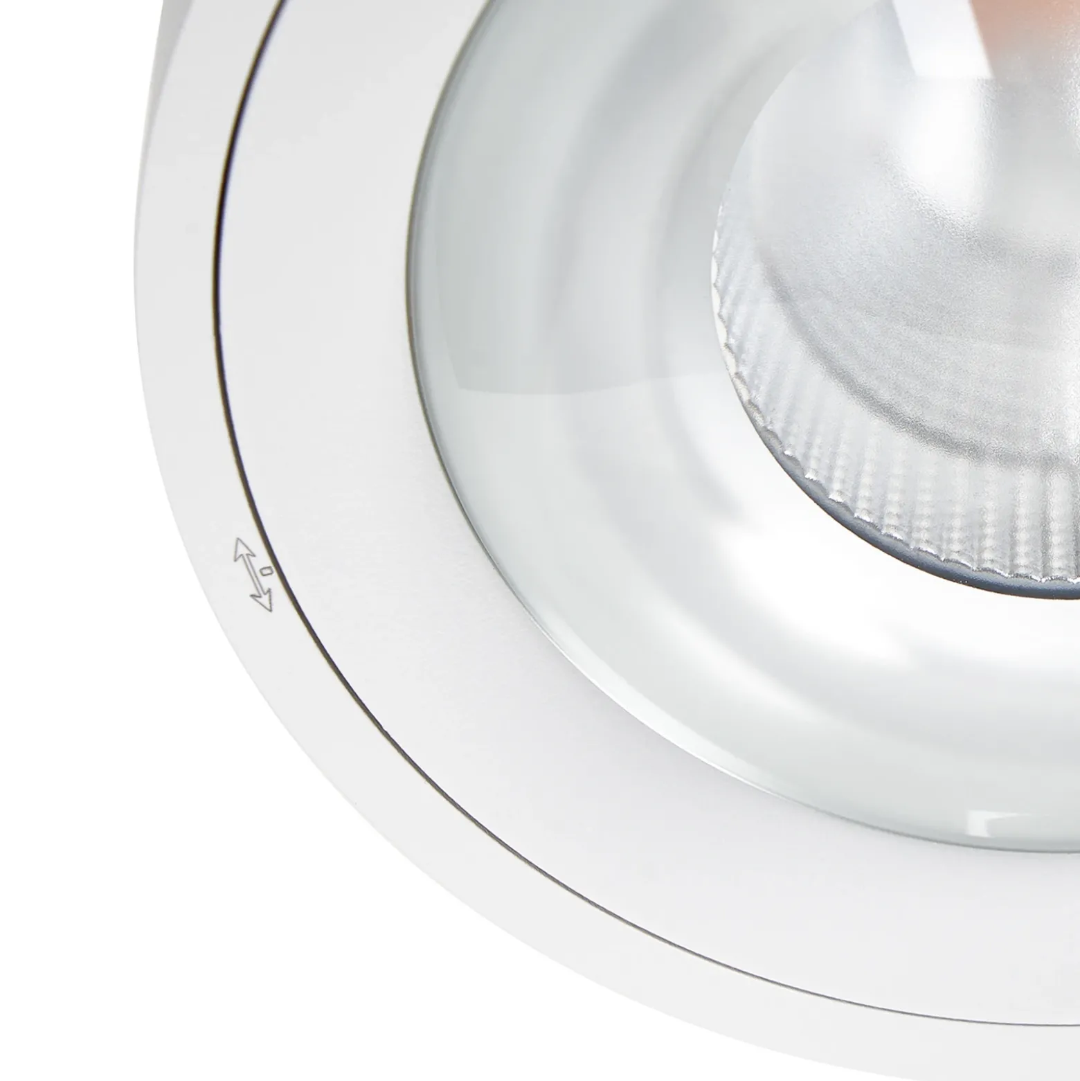 Lámpara LED de techo Arcchio Rotari, con lente, 2 luces fijas