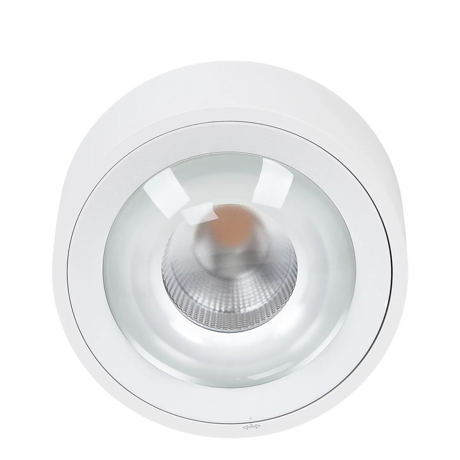 Lámpara LED de techo Arcchio Rotari, con lente, 2 luces fijas