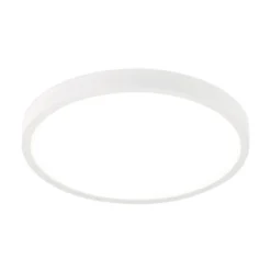 lámpara LED de techo Disc, blanca, Ø 28 cm, CCT, metal/plástico