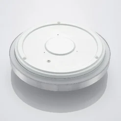 Lámpara LED de techo Emelie de Lindby, Ø 42 cm, color aluminio, metal