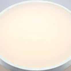 Lámpara LED de techo Emelie de Lindby, Ø 42 cm, color aluminio, metal