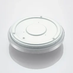 Lámpara LED de techo Emelie de Lindby, Ø 35 cm, color aluminio, metal