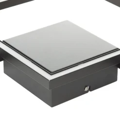 Lámpara LED de techo Falcon, negro