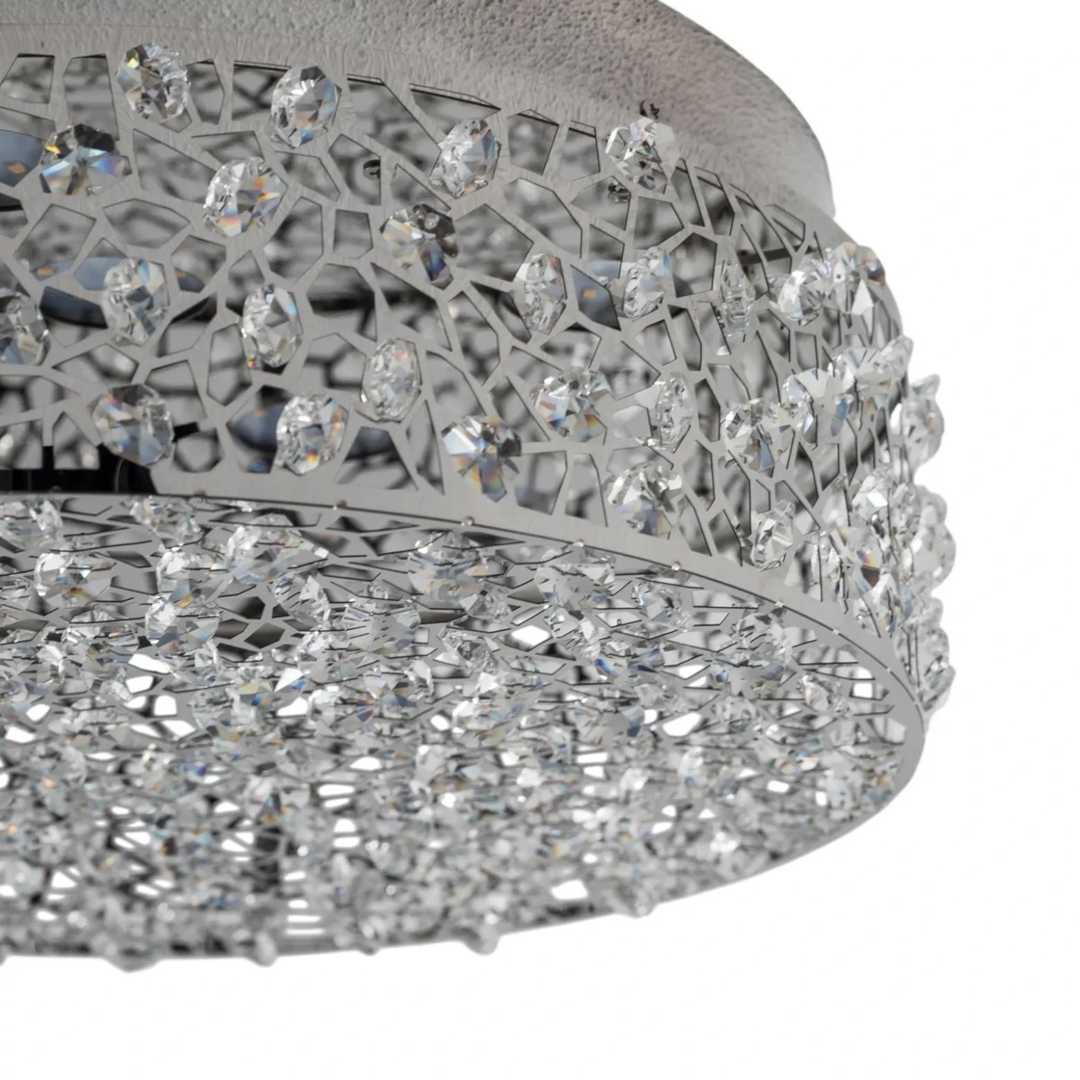 Lámpara LED de techo Felias brillante, redonda