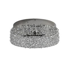 Lámpara LED de techo Felias brillante, redonda