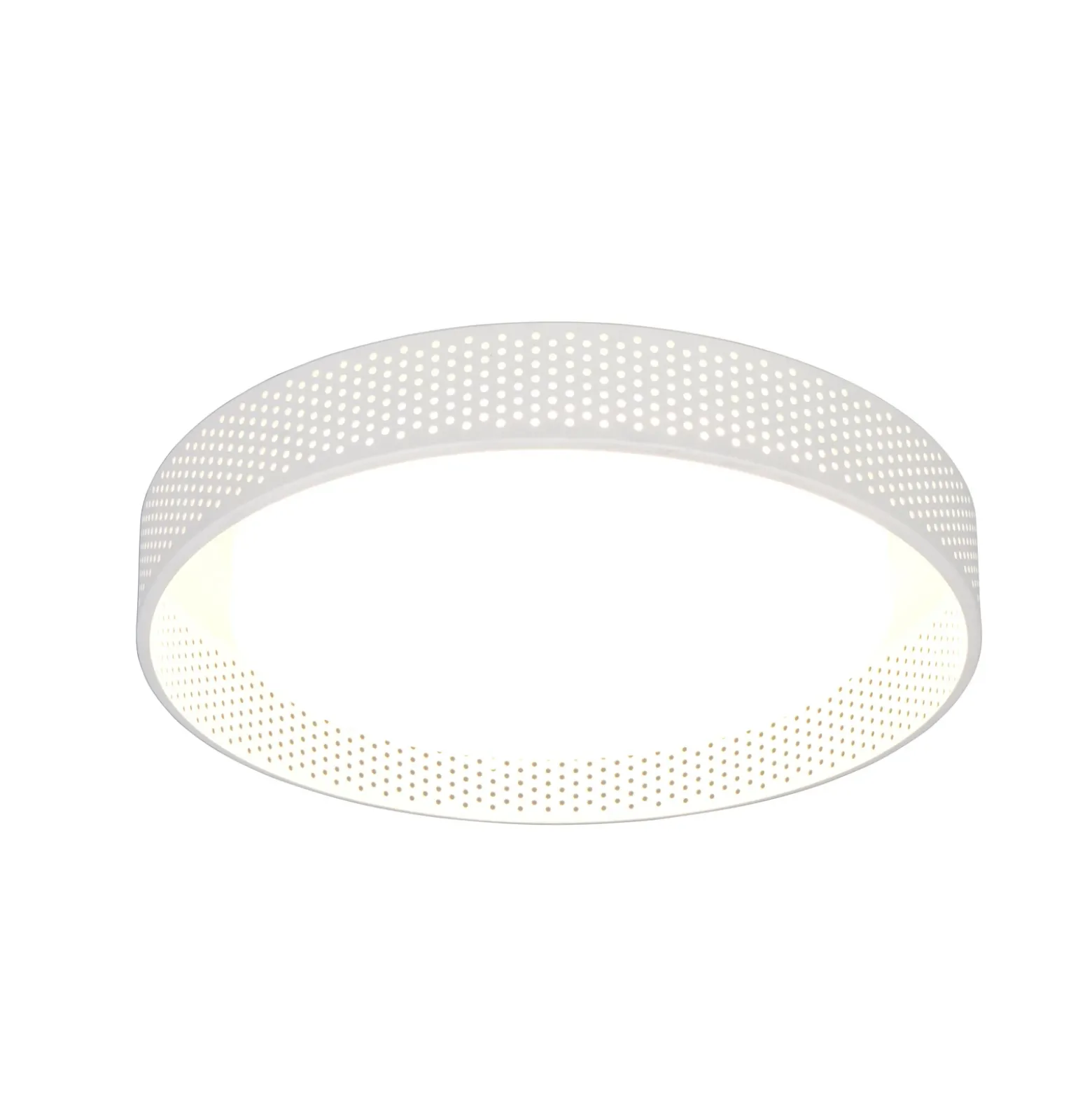Lámpara LED de techo Filippo, blanco mate, Ø 33 cm, metal, CCT, IP44