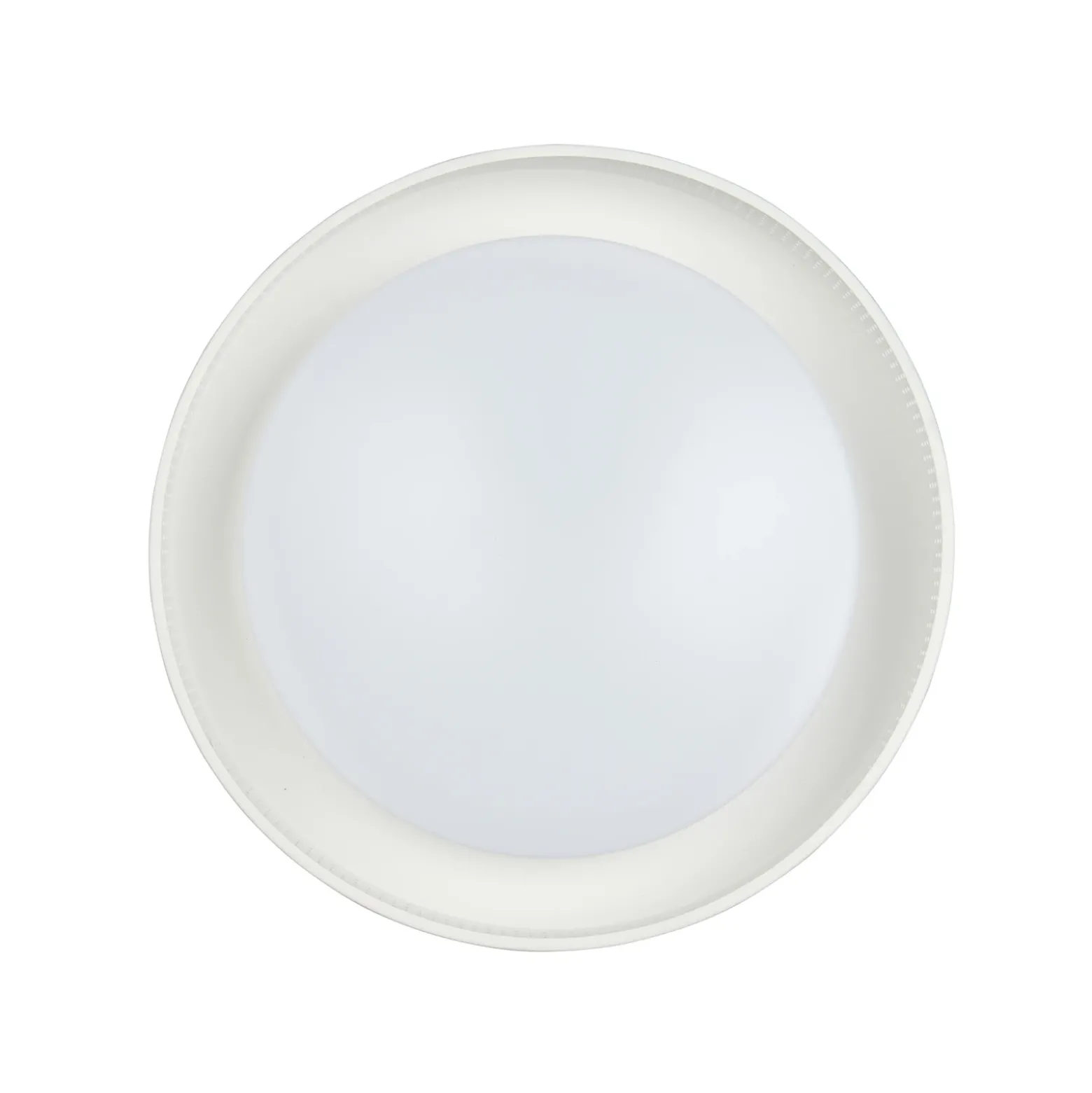 Lámpara LED de techo Filippo, blanco mate, Ø 33 cm, metal, CCT, IP44