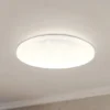 Lámpara LED de techo Frania-S efecto cristal Ø43cm