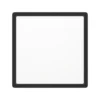 Lámpara LED de techo Fueva 5, IP20 negro 28,5 x 28,5 cm