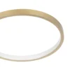 Lámpara LED de techo Gafares, oro, aluminio, 41 cm control remoto CCT