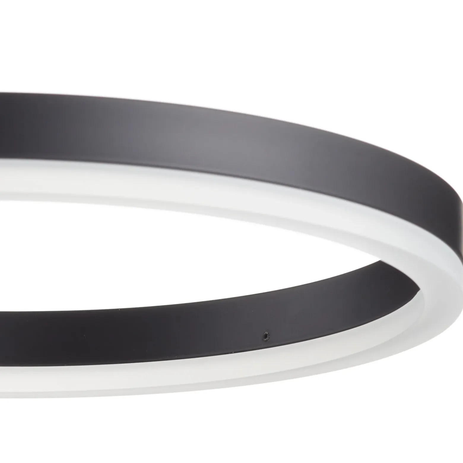 Lámpara LED de techo Giotto, 2 luces, negro