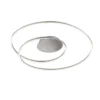 Lámpara LED de techo HOLY, níquel, Ø 68 cm, control remoto, CCT