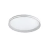 Lámpara LED de techo Isy, blanca, Ø 45 cm, metal, CCT, atenuable
