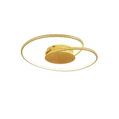 Lámpara LED de techo Joline de Lindby, Ø 45 cm, dorada, metal