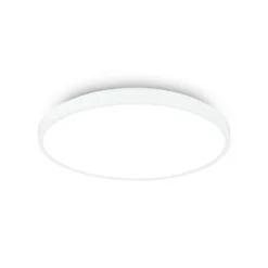 Lámpara LED de techo Kaida, blanca, Ø 38 cm, EEC A, 4000 K