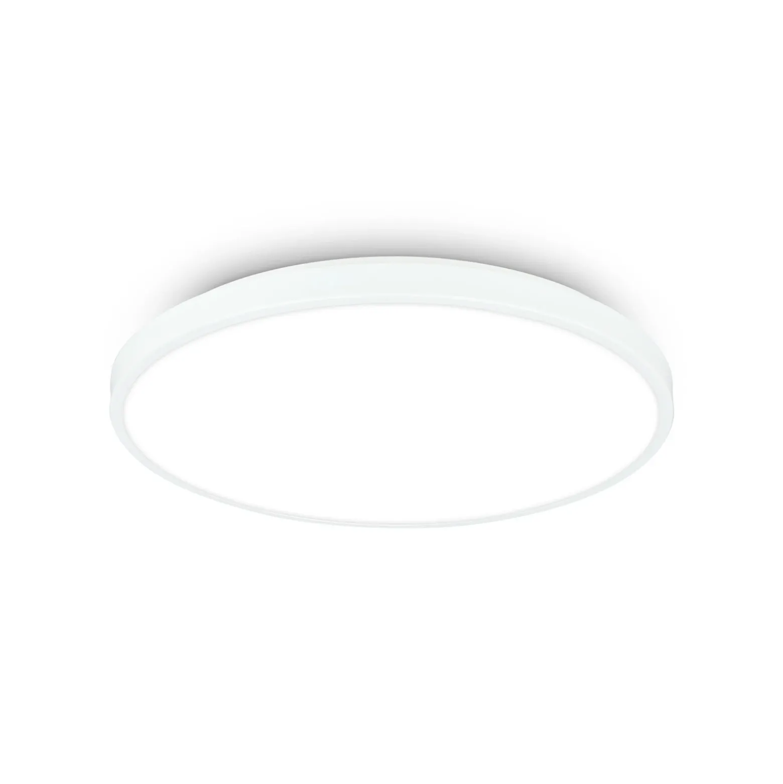 Lámpara LED de techo Kaida, blanca, Ø 38 cm, EEC A, 4000 K