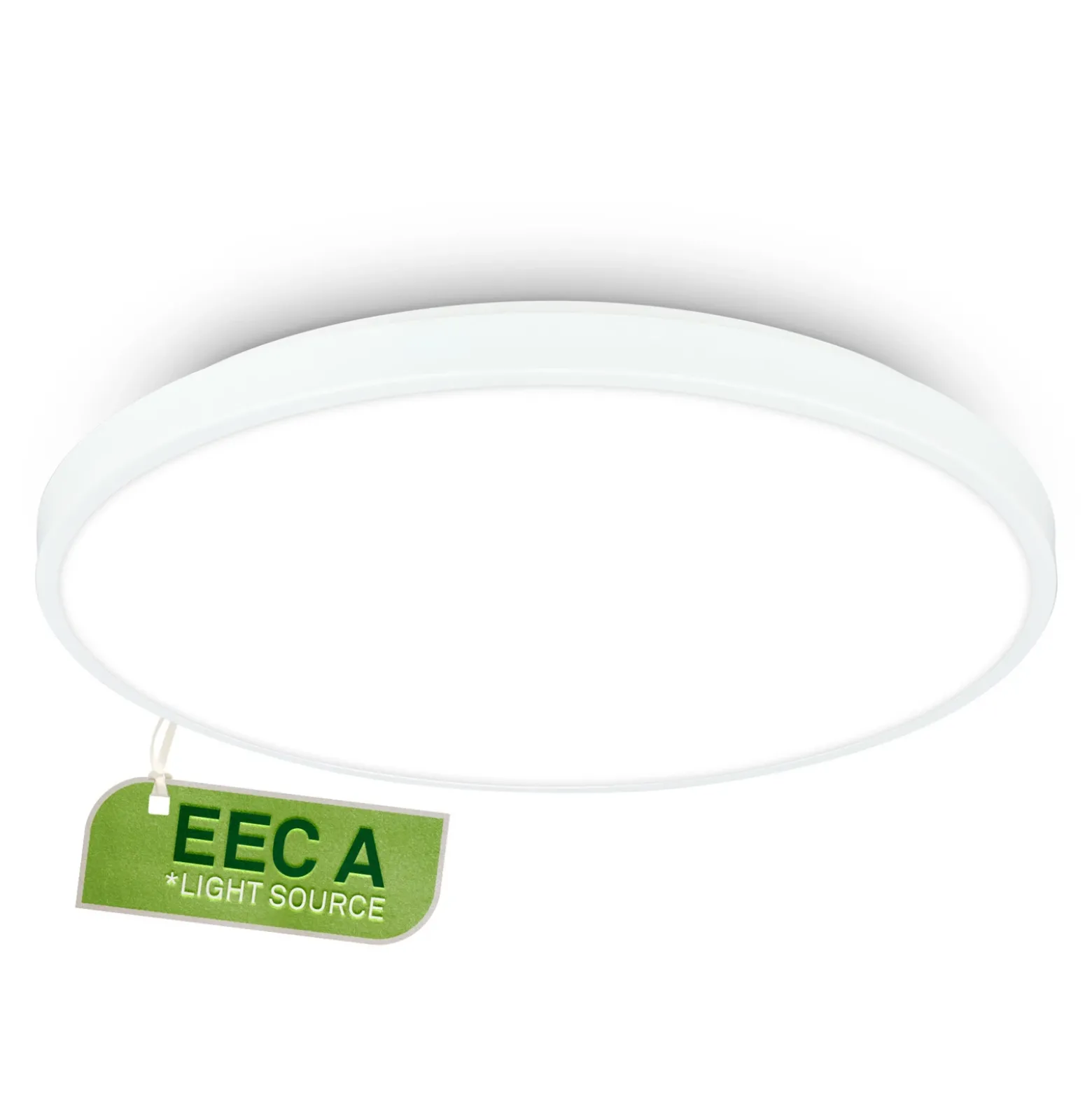 Lámpara LED de techo Kaida, blanca, Ø 38 cm, EEC A, 4000 K