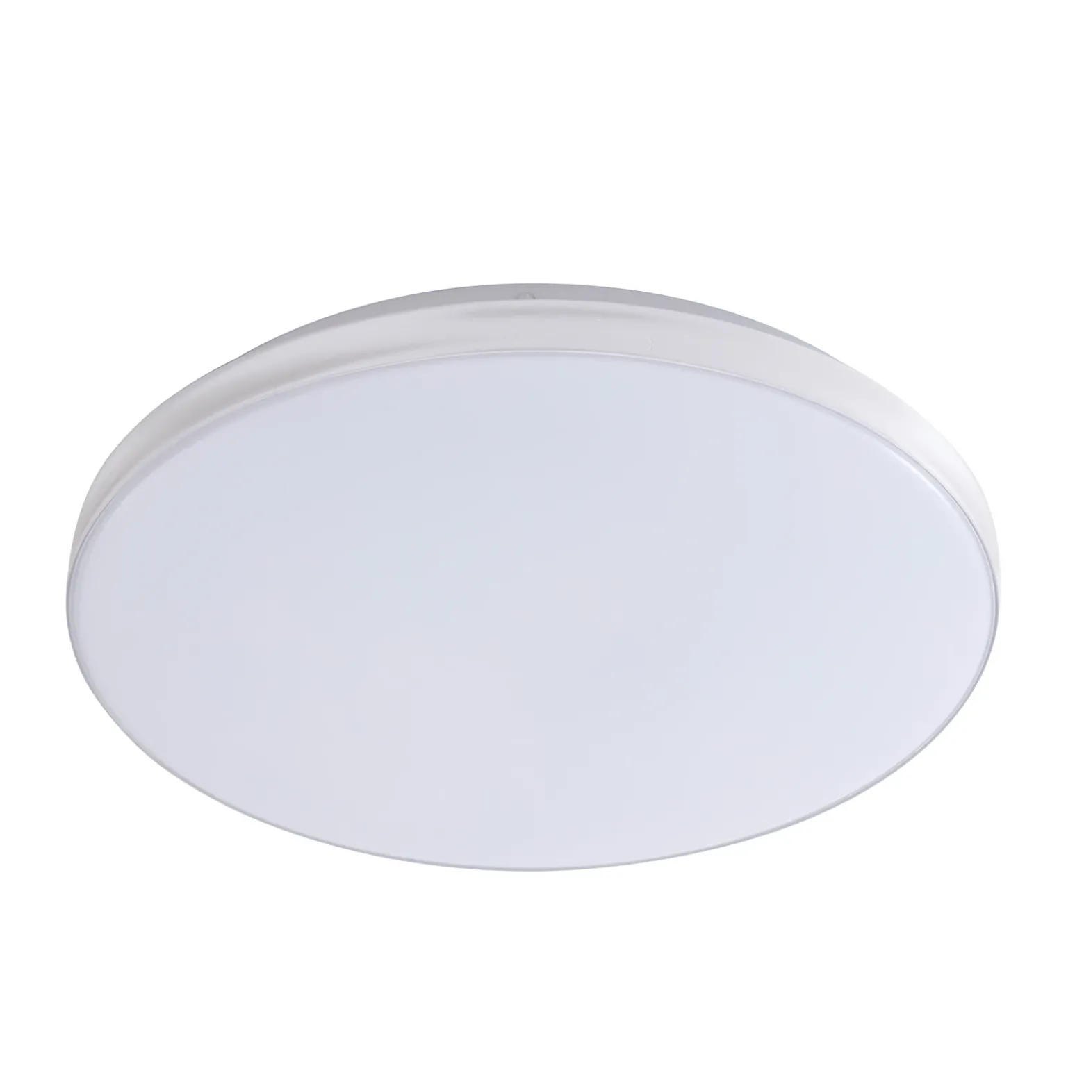 Lámpara LED de techo Lindby Comora, Ø 35 cm, blanca, IP44, 3000K