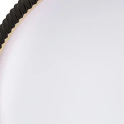 Lámpara LED de techo Lindby Jovian, negra, Ø 40 cm, CCT, atenuable