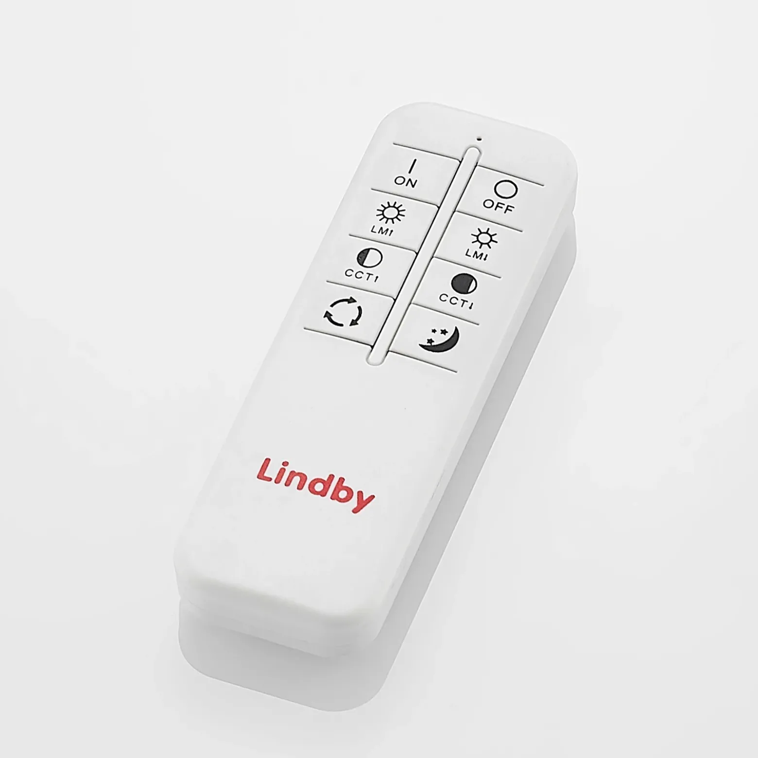 Lámpara LED de techo Lindby Lanira, Ø 50 cm, madera, control remoto, CCT