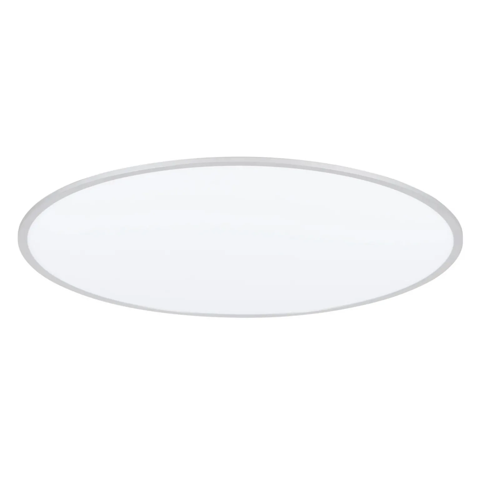 Lámpara LED de techo Lindby Narima, 4.000 K, Ø 100 cm, plata
