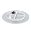 Lámpara LED de techo Lindby Narima, CCT, Ø 60 cm, plata