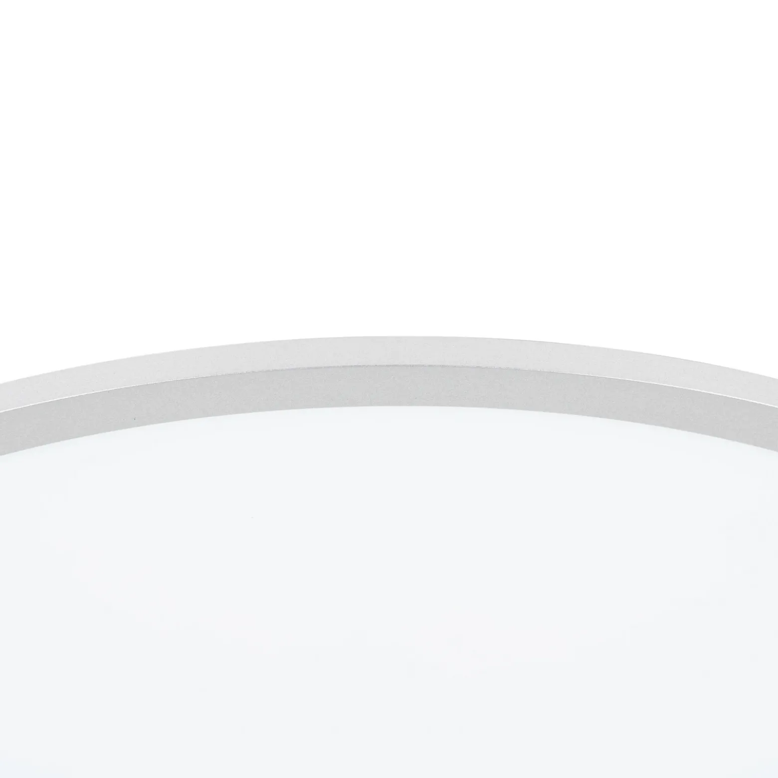 Lámpara LED de techo Lindby Narima, CCT, Ø 60 cm, plata