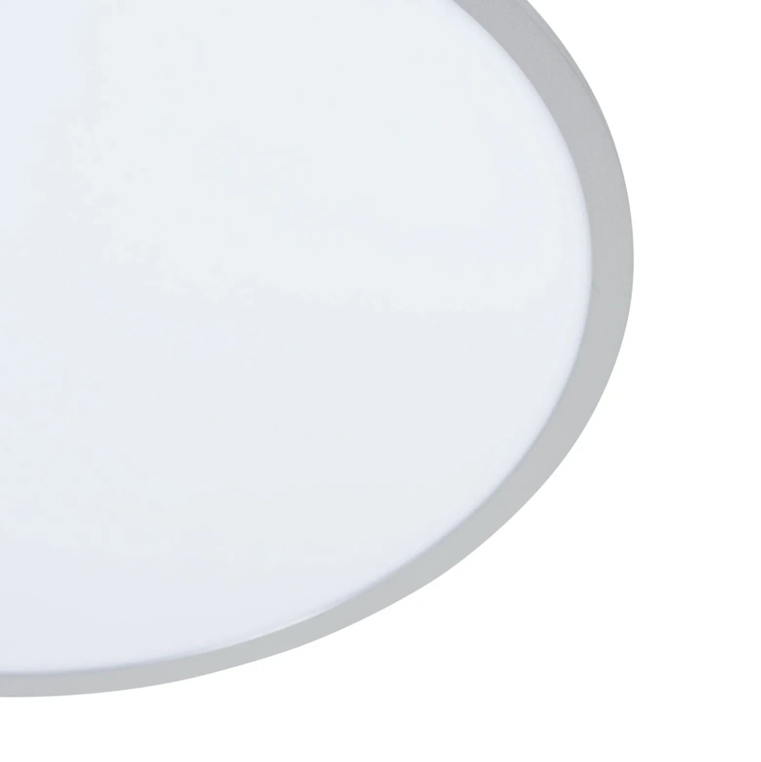 Lámpara LED de techo Lindby Narima, CCT, Ø 60 cm, plata