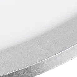 Lámpara LED de techo Lindby Narima, 4.000 K, Ø 50 cm, plata