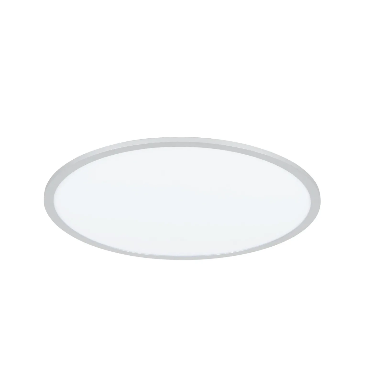 Lámpara LED de techo Lindby Narima, 4.000 K, Ø 60 cm, plata
