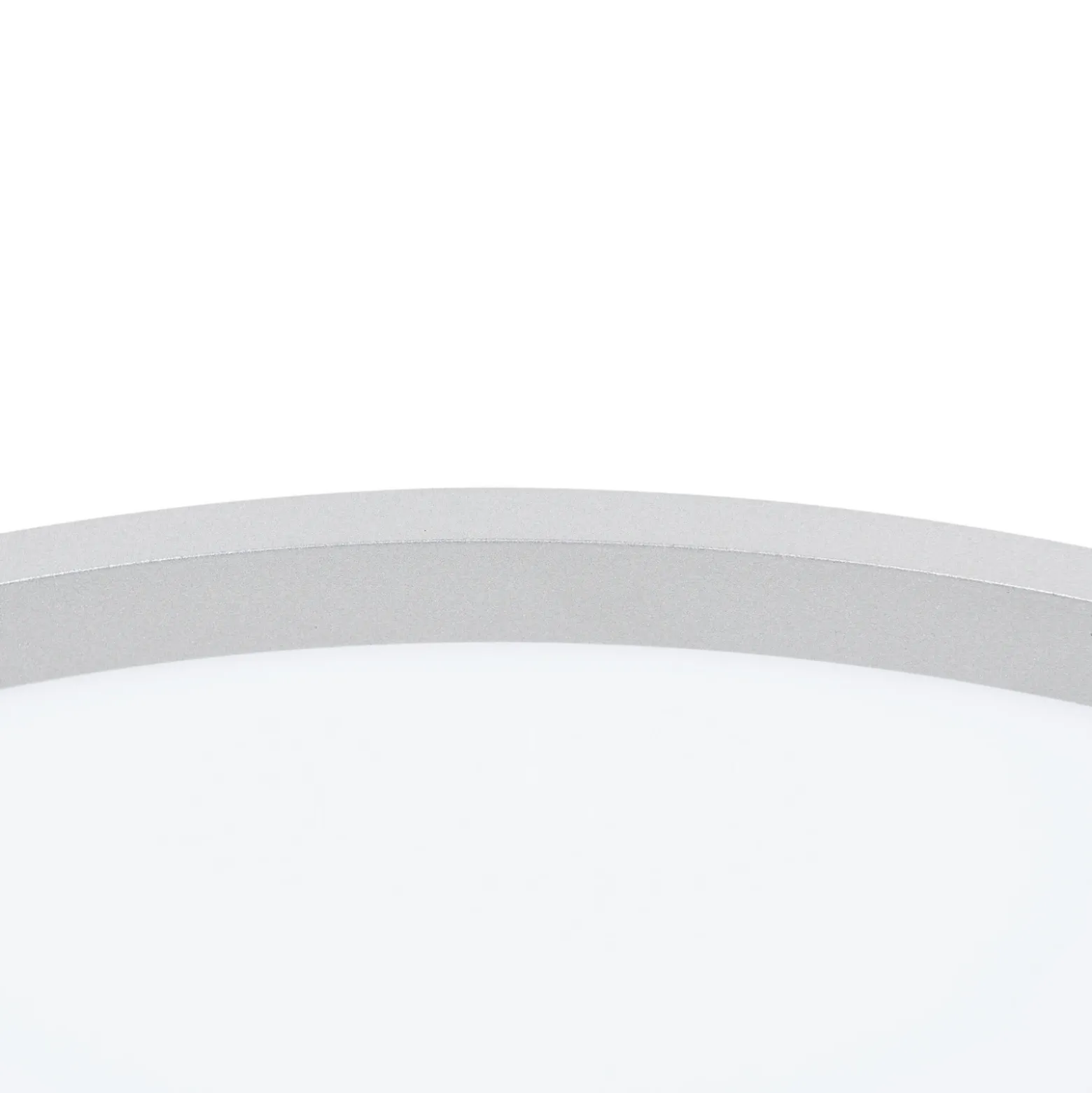 Lámpara LED de techo Lindby Narima, 4.000 K, Ø 60 cm, plata