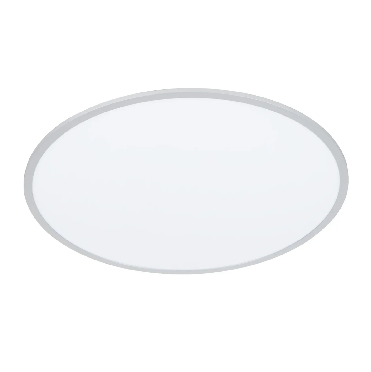 Lámpara LED de techo Lindby Narima, 4.000 K, Ø 80 cm, plata