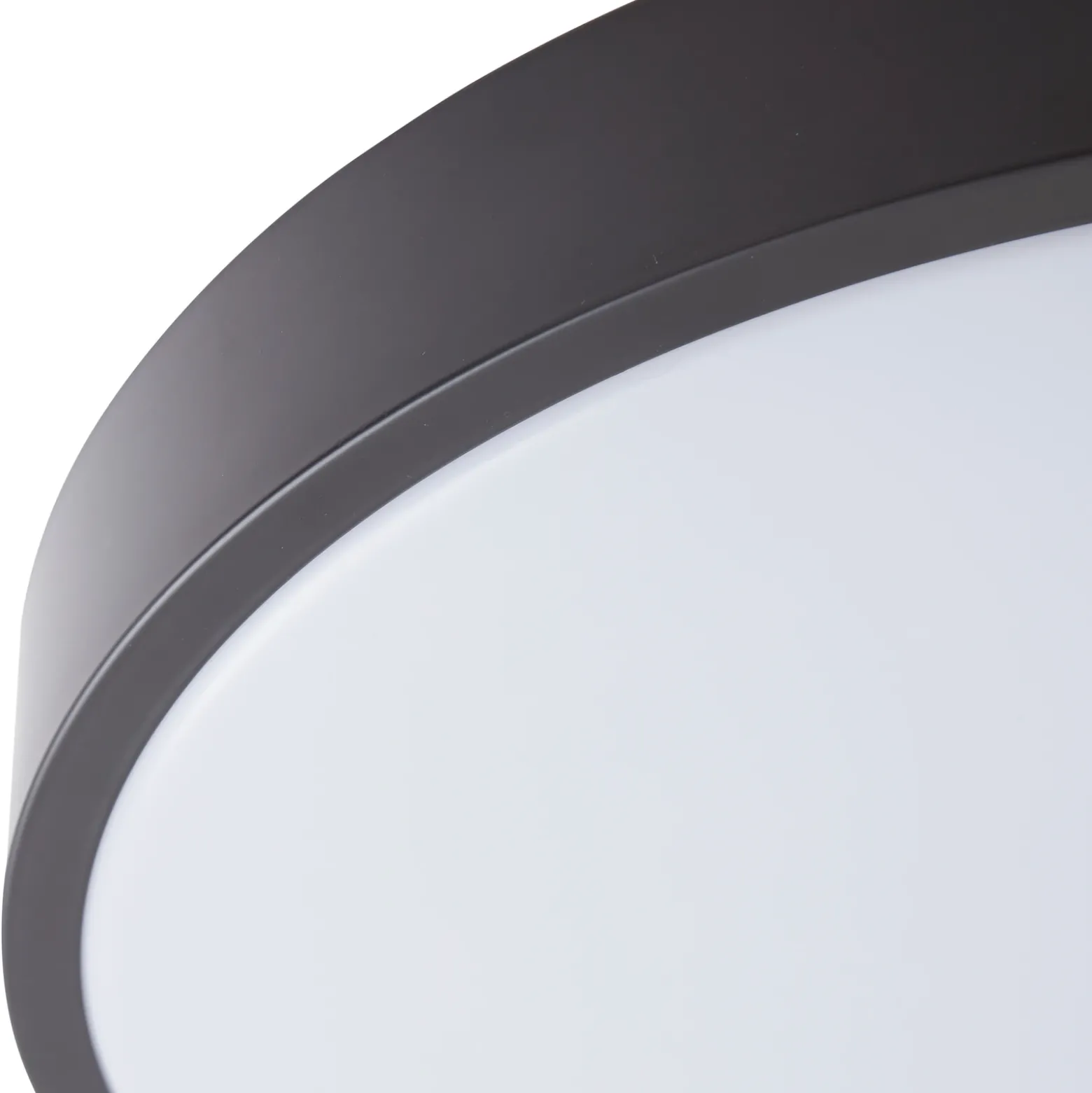 Lámpara LED de techo Lindby Smart Innes negro 38 cm RGB CCT Tuya