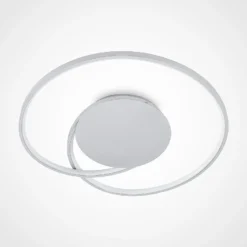 Lámpara LED de techo Lucande Enesa, 63 cm, CCT, control remoto, atenuable