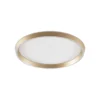 Lámpara LED de techo Lucande Rylan, latón, Ø 62 cm, atenuable (CCT)