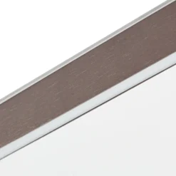 Lámpara LED de techo Lucande Rylan, 112 cm, marrón, atenuable, CCT