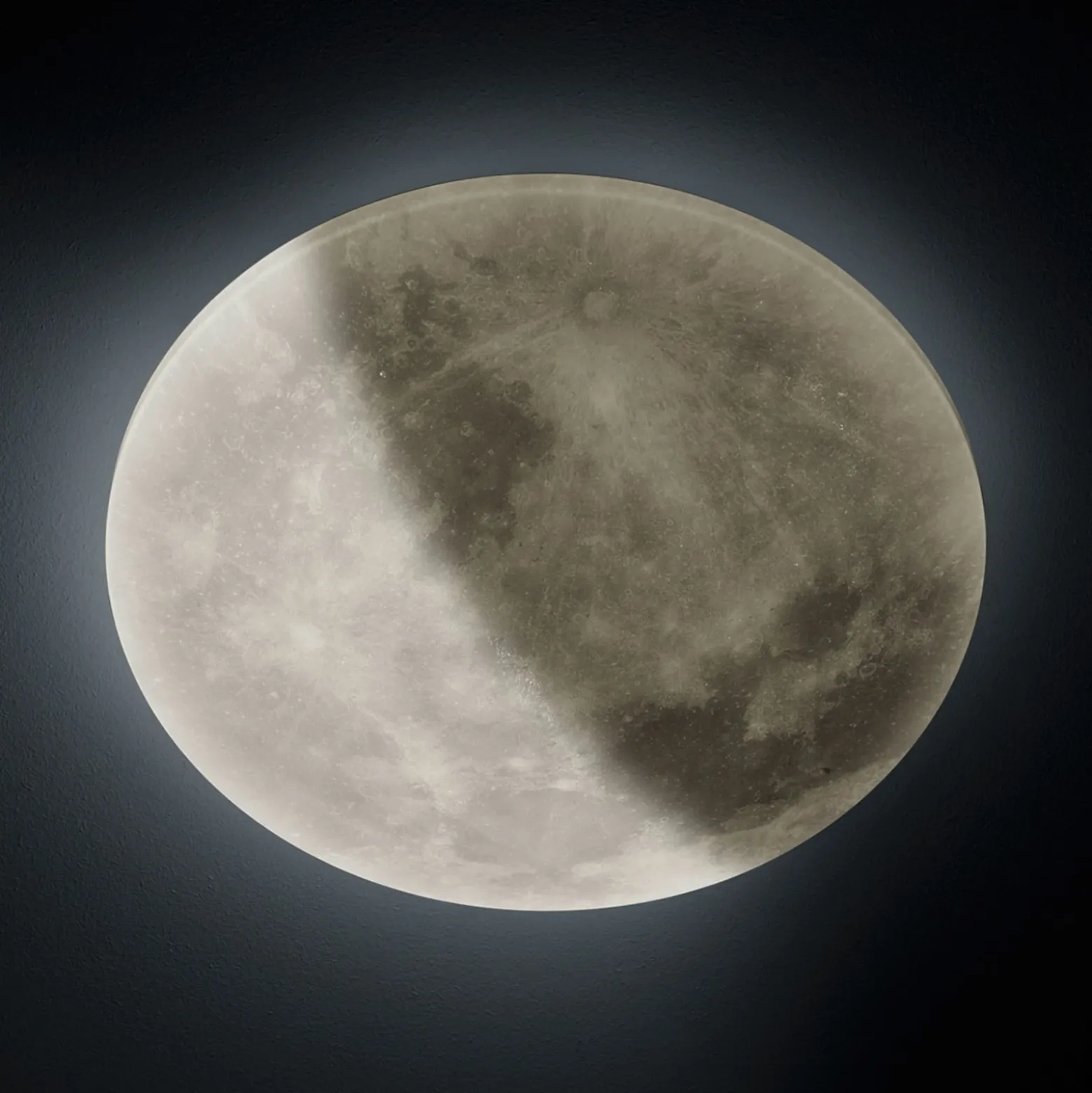 Lámpara LED de techo Lunar mando a distancia 40cm