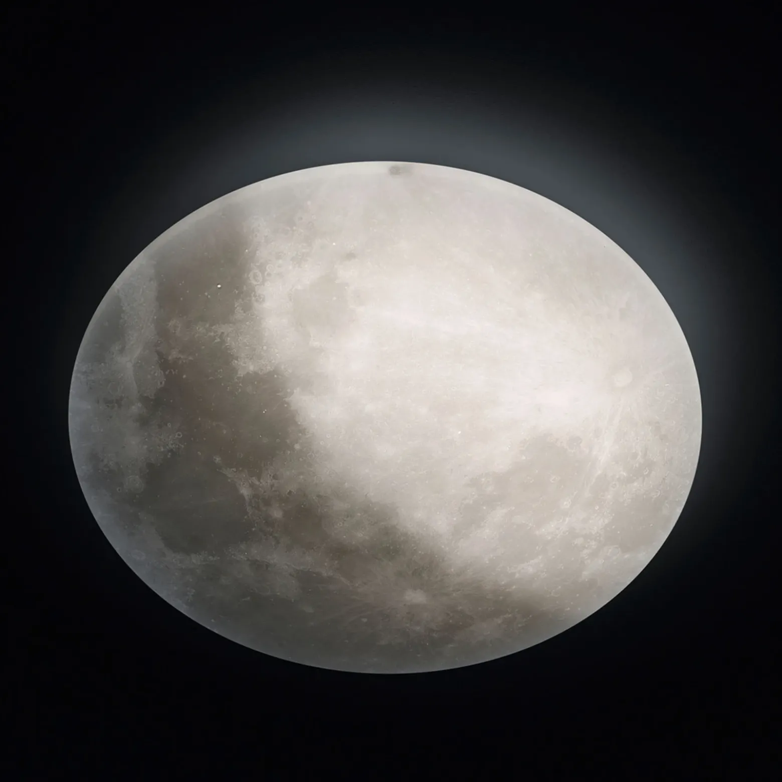 Lámpara LED de techo Lunar mando a distancia 60cm