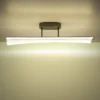 Lámpara LED de techo Malinda, transparente/antracita, 81 cm de largo, CCT