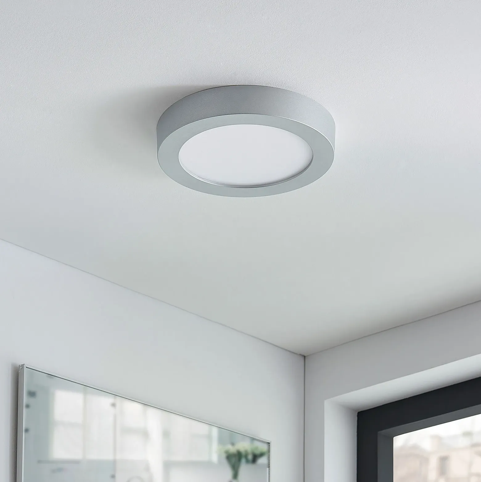 Lámpara LED de techo Marlo 3000K redonda 25,2cm