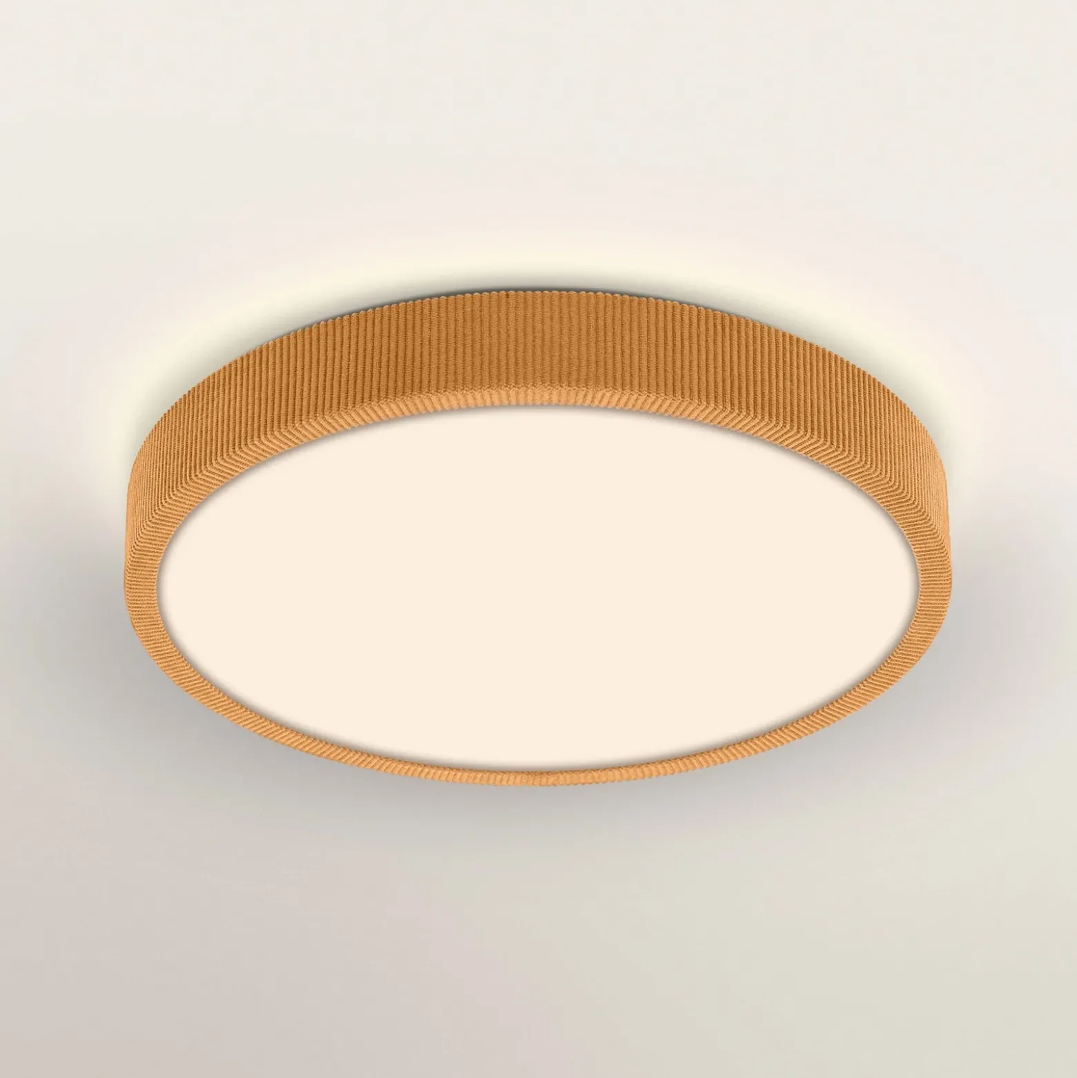 Lámpara LED de techo ORBIS MATTEO de OSRAM, Ø 39 cm, naranja, ClickDim