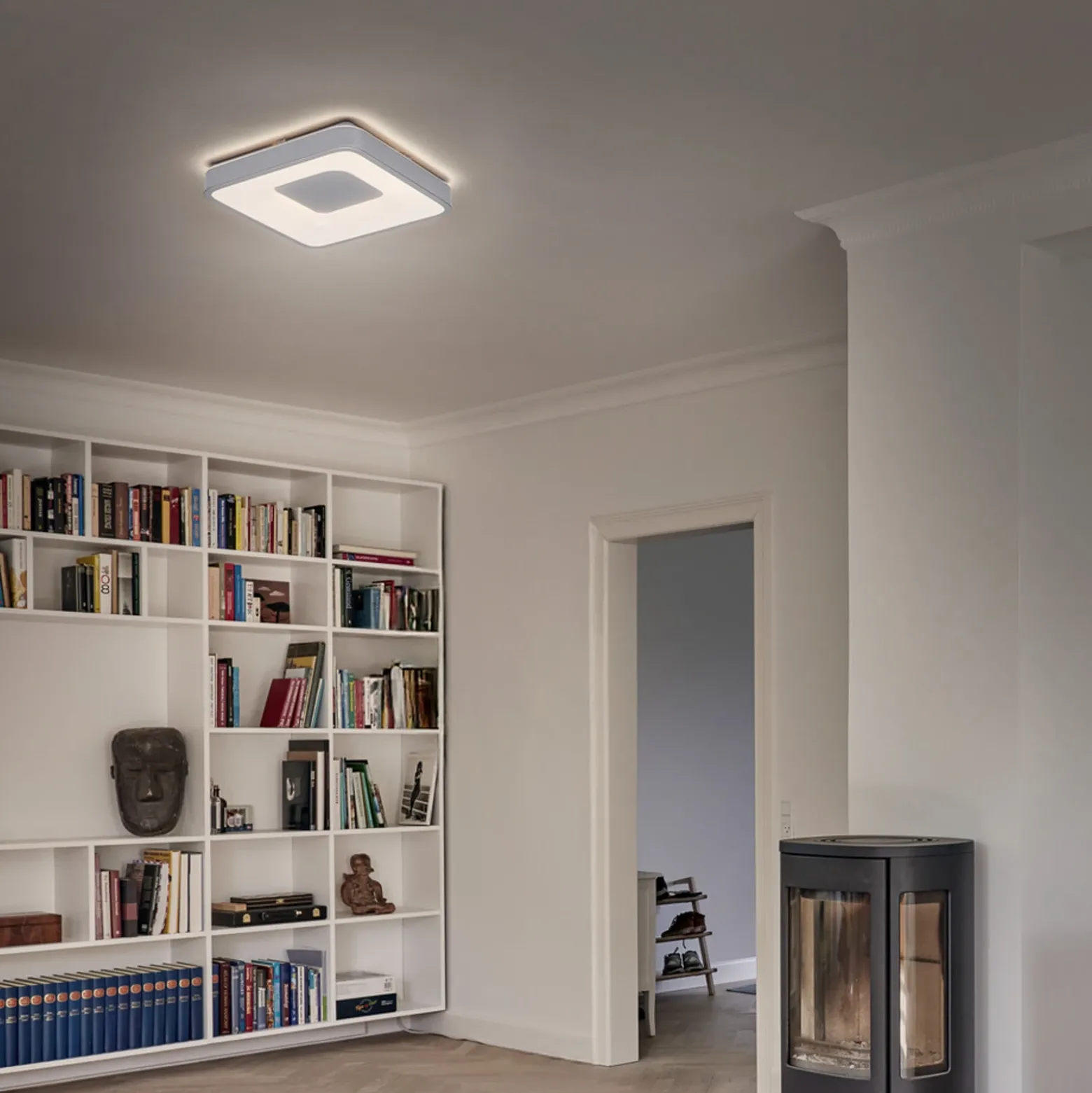 Lámpara LED de techo ORBIS PIANA de OSRAM, blanca, 38 x 38 cm, ClickDim
