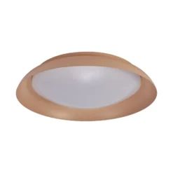 Lámpara LED de techo ORBIS PLATE de OSRAM, color rosado, Ø 48 cm, clickdim