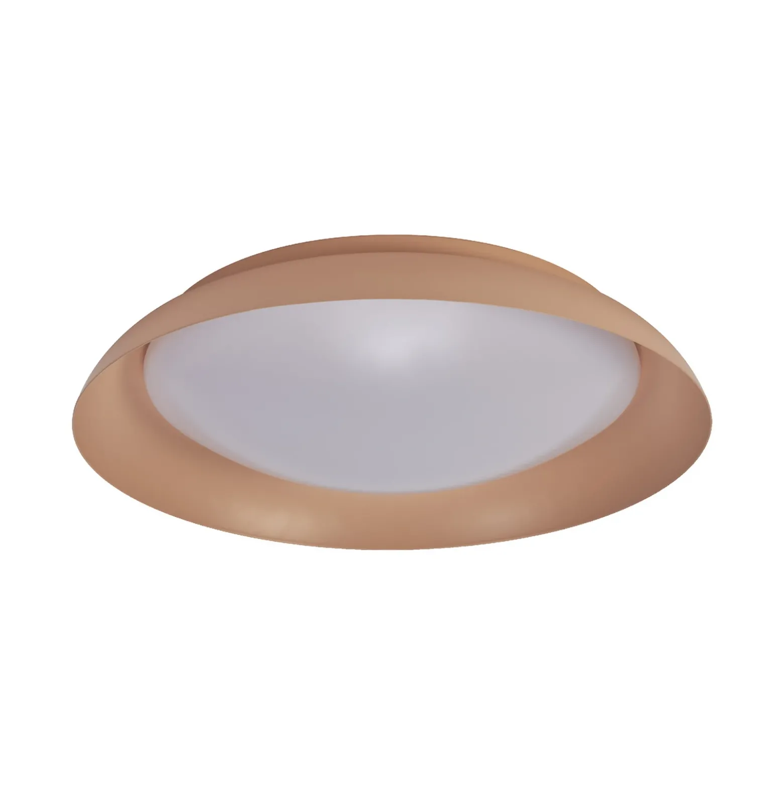 Lámpara LED de techo ORBIS PLATE de OSRAM, color rosado, Ø 48 cm, clickdim