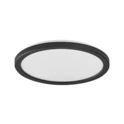 Lámpara LED de techo ORBIS ULTRA SLIM de OSRAM, negra, Ø 24 cm atenuable